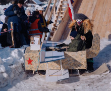 Конкурс оригинальных саней Невозможное возможно прошел в Больших Шапах